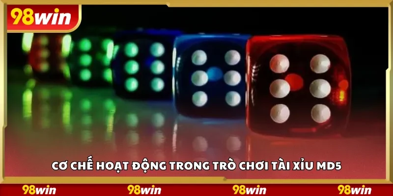 Cơ chế hoạt động trong trò chơi Tài Xỉu MD5