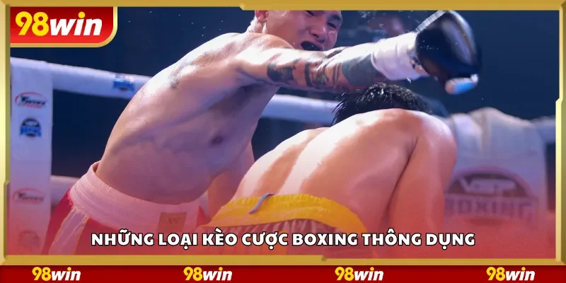 Những loại kèo cược boxing thông dụng